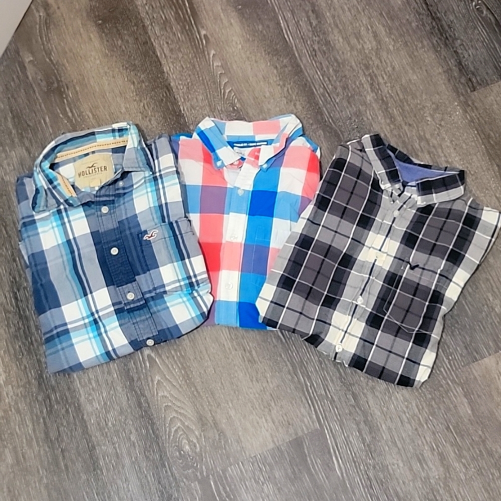 Mens Large button-down shirt lot